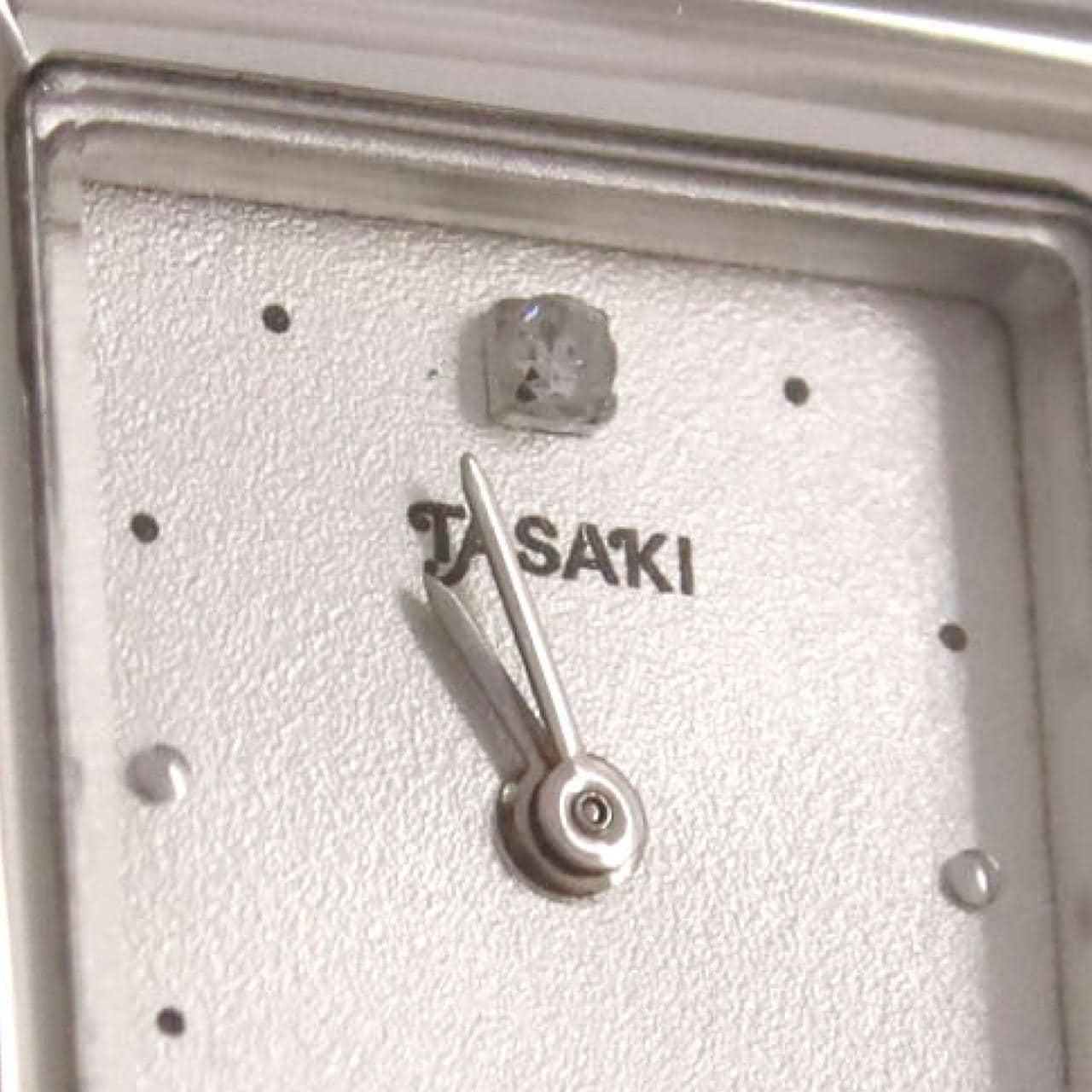 【ノーメンテナンス還元価格】タサキ スクエアケース/1P 1E20-0AB0 SS クォーツ
