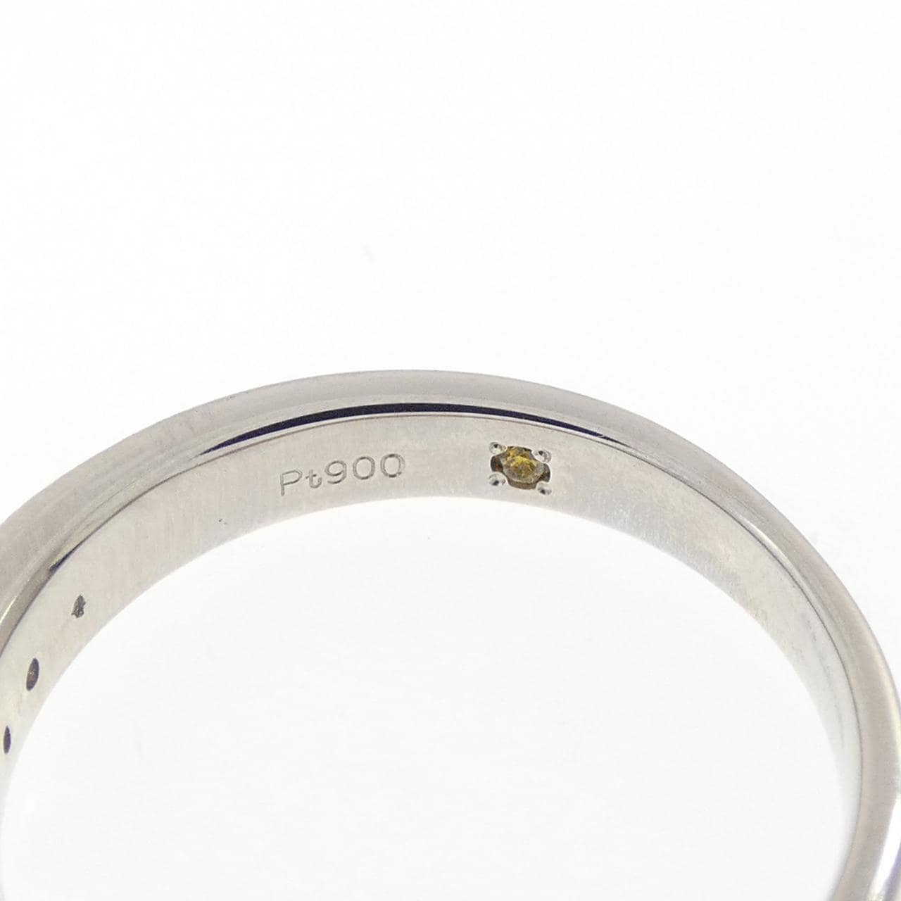 PT900 ハーフエタニティ ダイヤモンド リング 0.24CT
