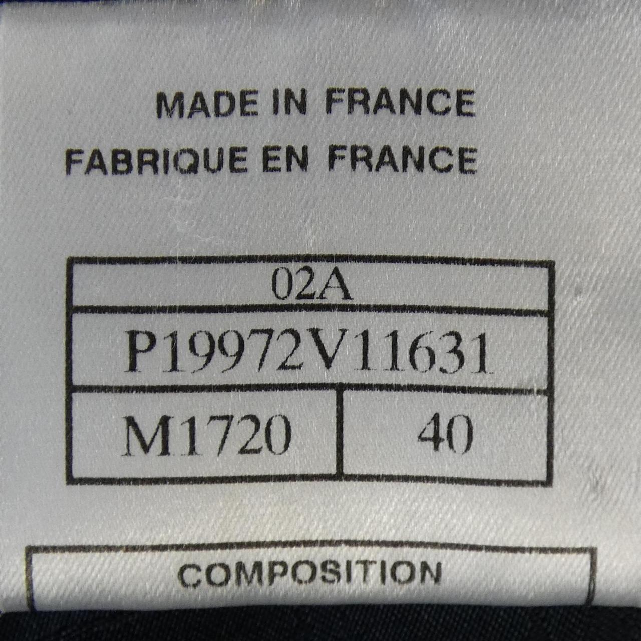 【ヴィンテージ】シャネル CHANEL P19972V11631 02A ノーカラージャケット