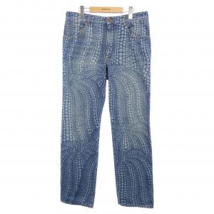 ルイヴィトン LOUIS VUITTON LV×YKオールオーバーパンプキンデニム HOD30WYN3 草間彌生 ジーンズ