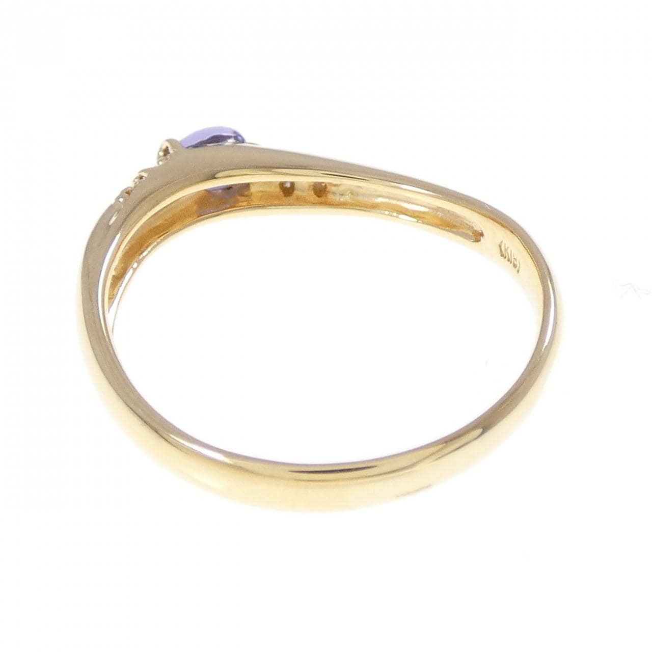 K18YG タンザナイト リング