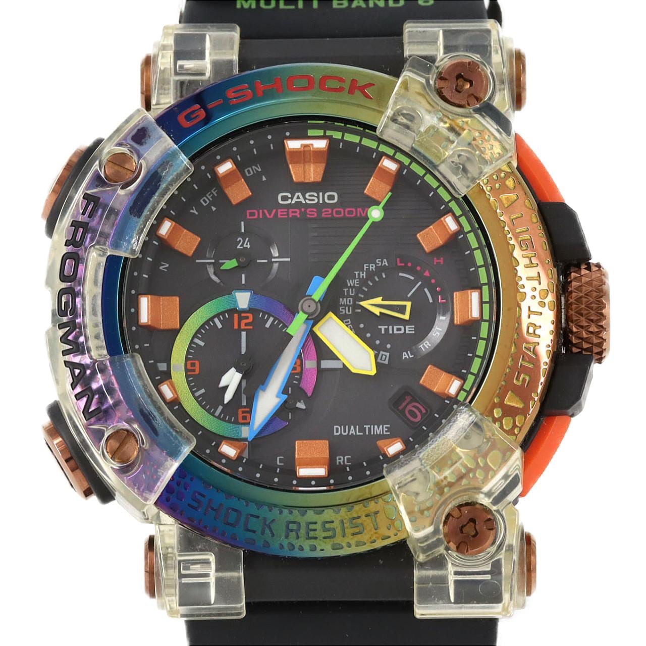 カシオ G-SHOCk･フロッグマン 電波時計 GWF-A1000BRT-1AJR その他 ソーラークォーツ