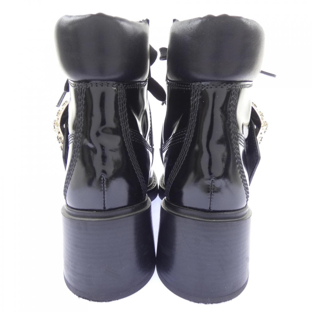 ロジェヴィヴィエ ROGER VIVIER ヴィヴ レンジャーストラスバックル ブーツ