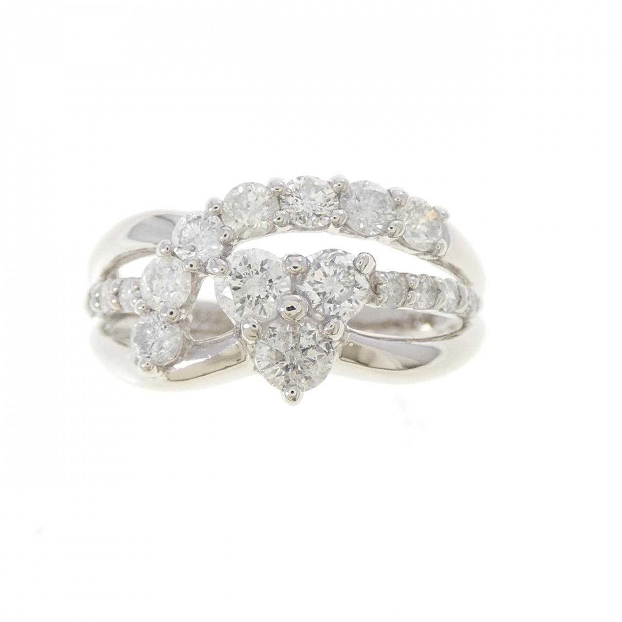 PT900 ダイヤモンド リング 1.00CT