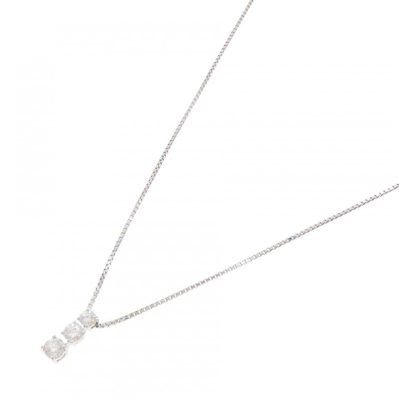 PT900/PT850 ダイヤモンド ネックレス 0.50CT