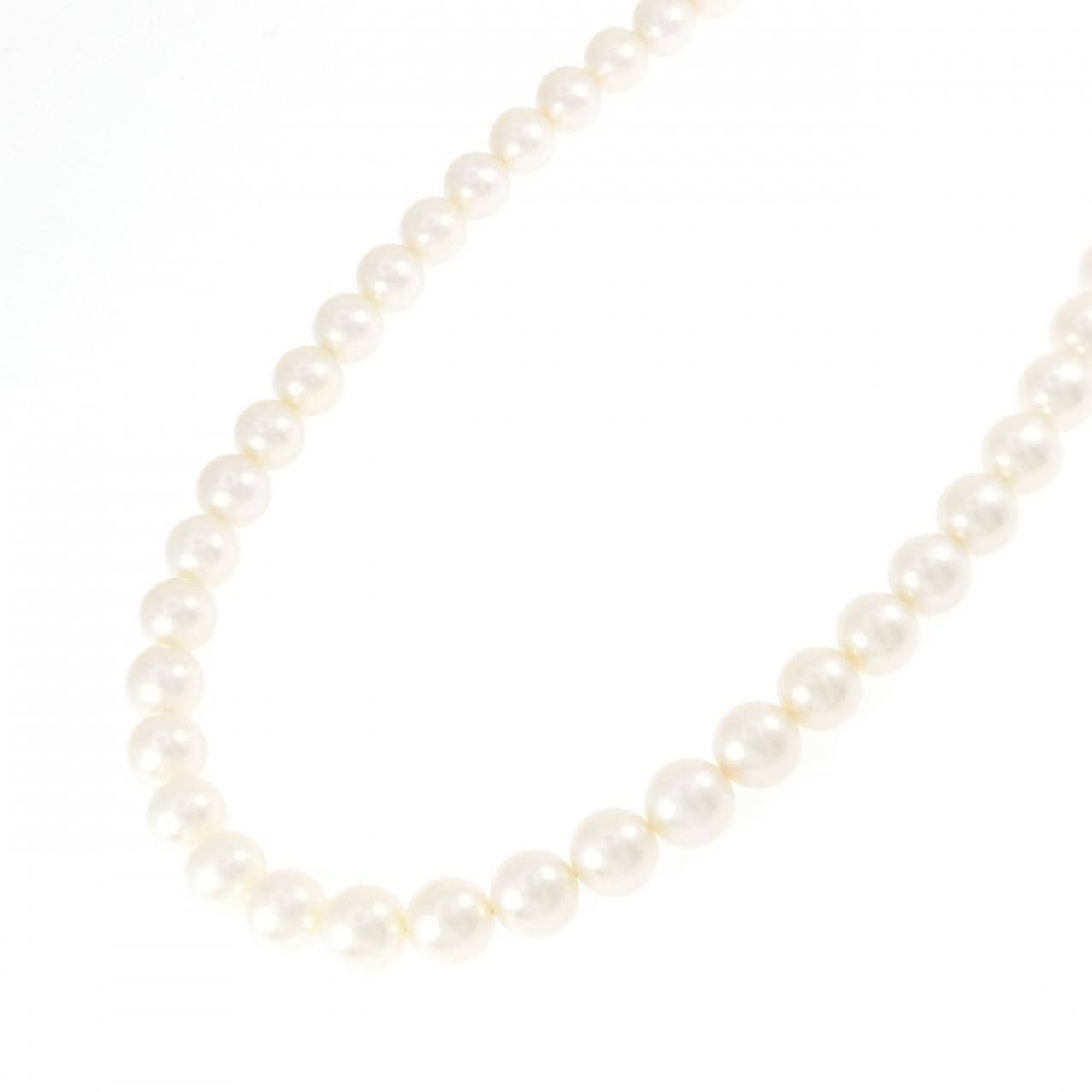 シルバークラスプ アコヤパール ネックレス 8.5-9mm
