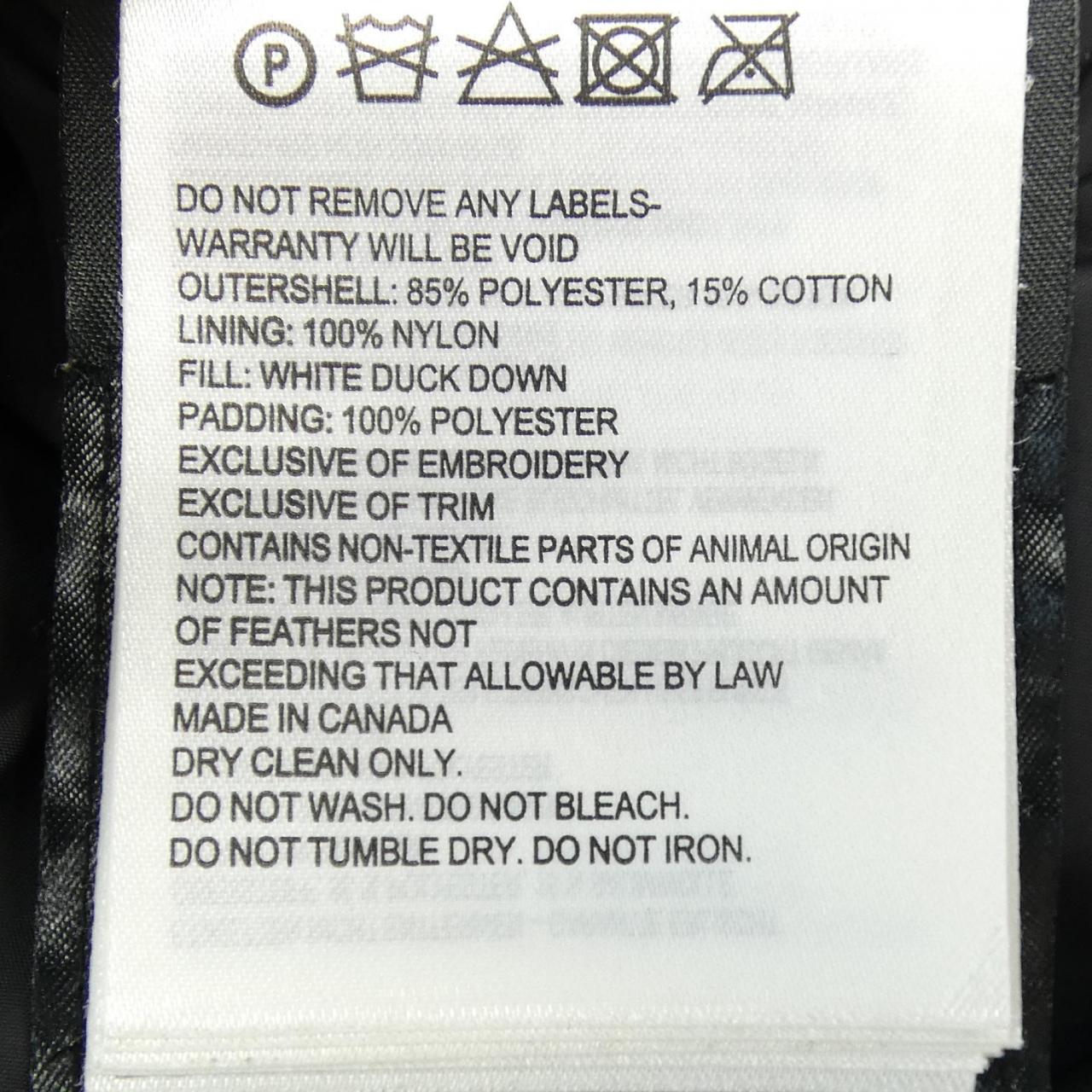 Canada goose CANADA GOOSE down jacket