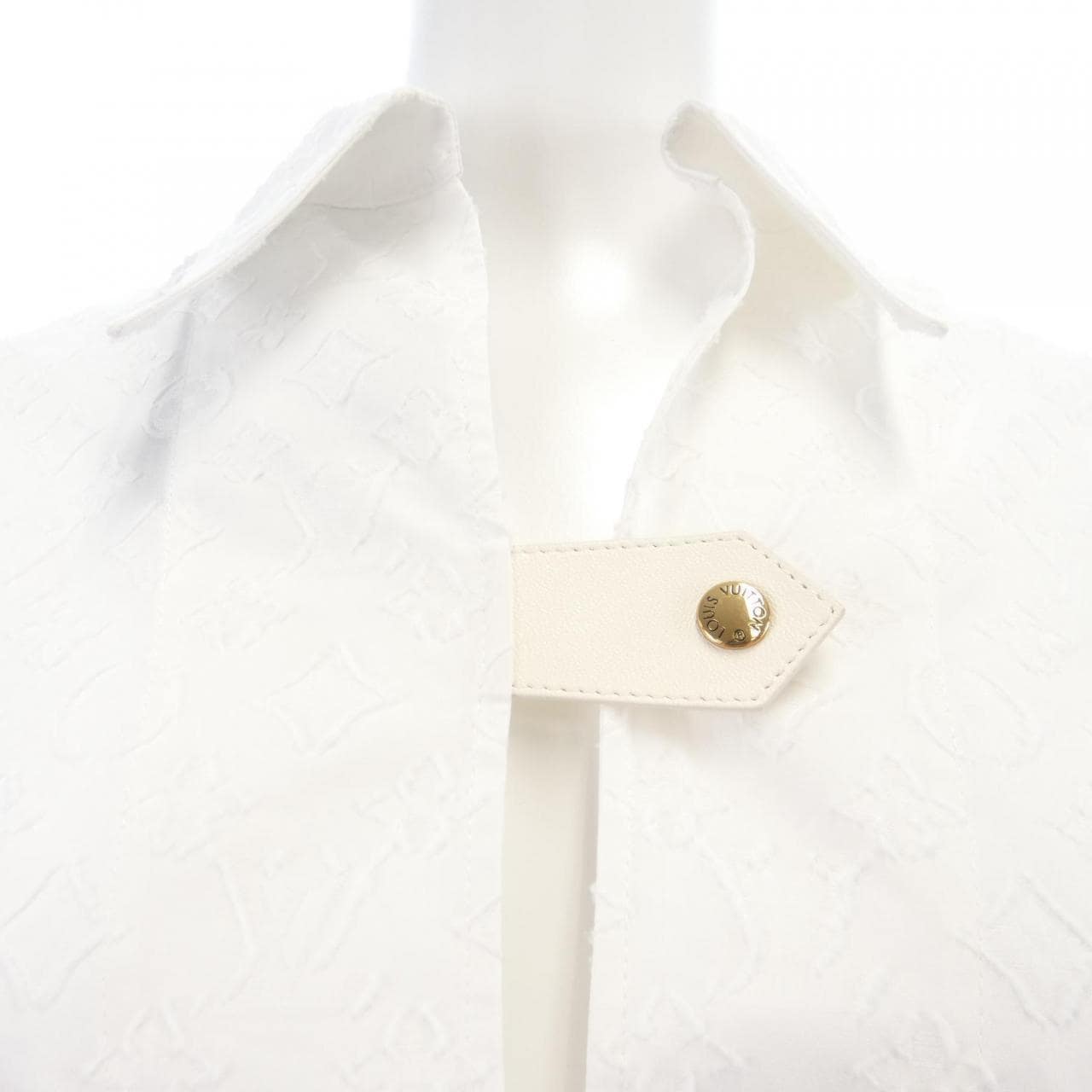 ルイヴィトン LOUIS VUITTON モノグラムレリーフシャツドレス FNDR06AQV ワンピース