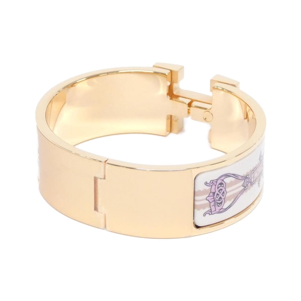 【未使用品】エルメス ETRIERS クリック クラック アッシュ PM 305422FO ブレスレット