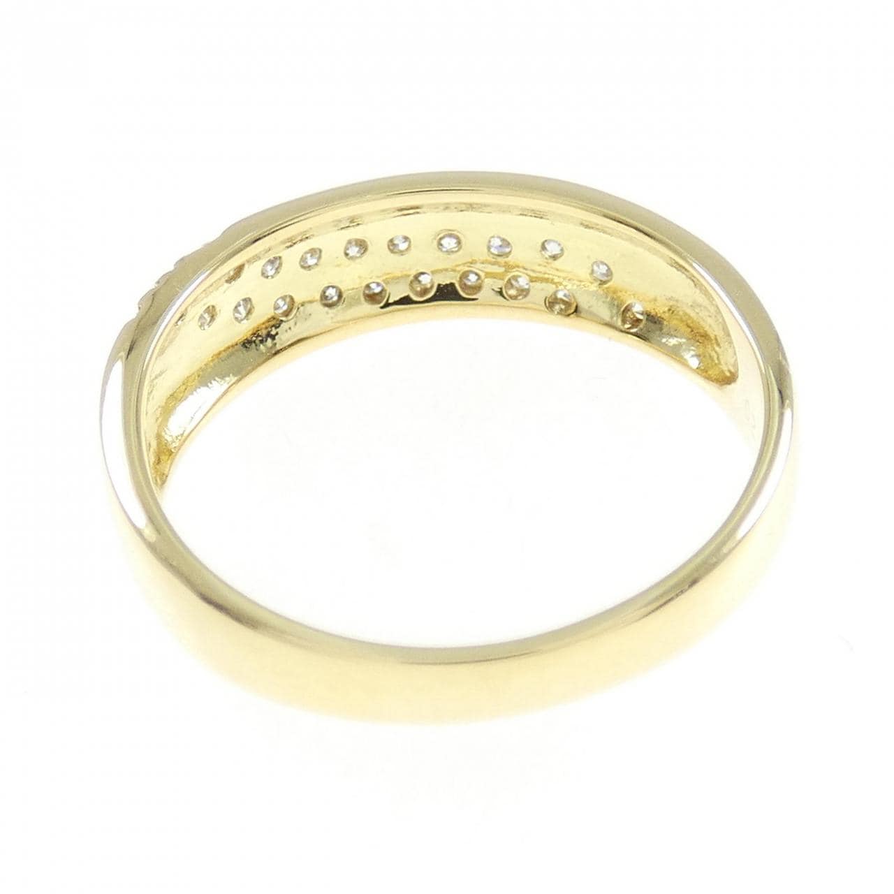 K18YG ダイヤモンド リング 0.20CT