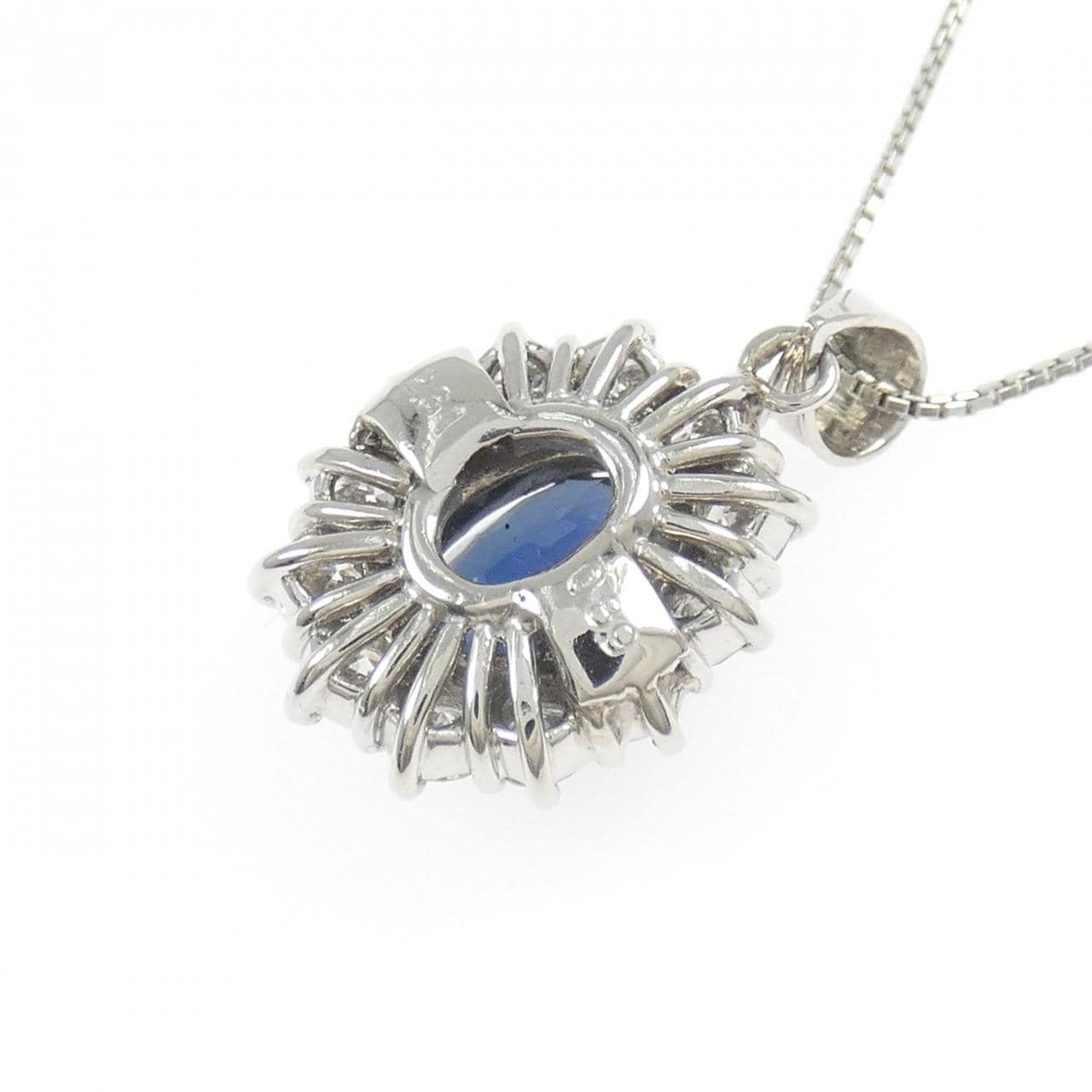 PT900/K14WG サファイヤ ネックレス 2.31CT