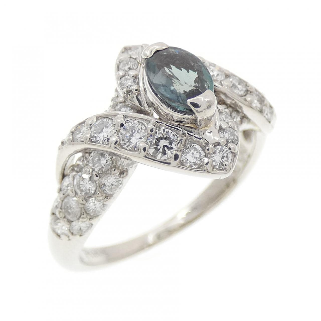 PT900 アレキサンドライト リング 0.42CT