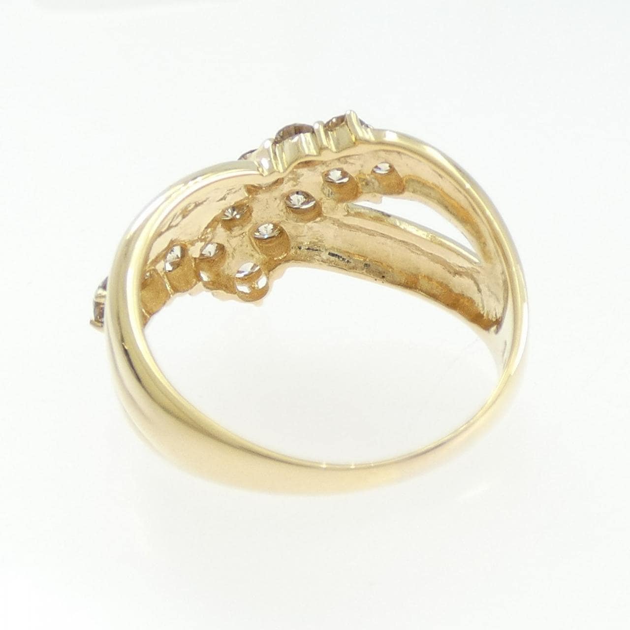 K18YG ダイヤモンド リング 1.09CT