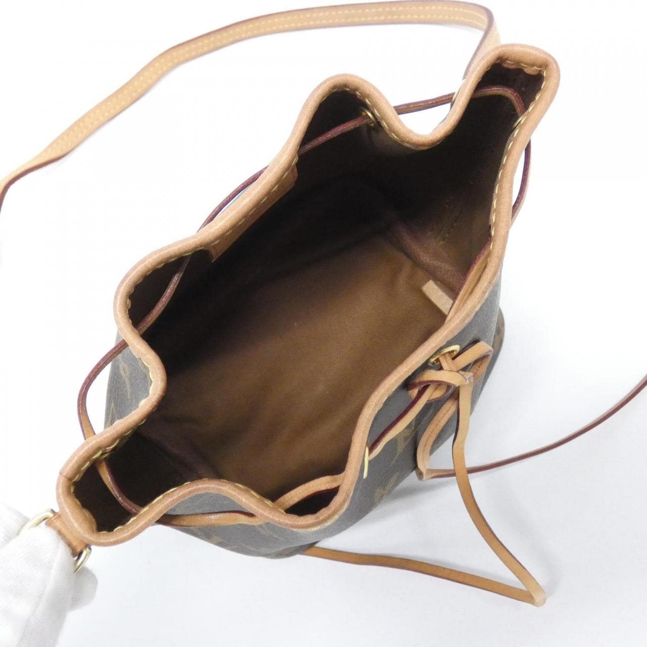 ルイヴィトン モノグラム ナノ ノエ M41346 ショルダーバッグ