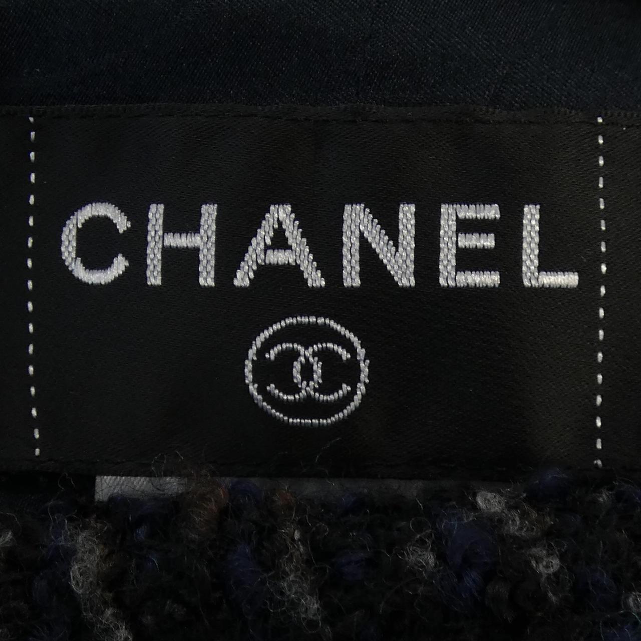 【ヴィンテージ】シャネル CHANEL P19972V11631 02A ノーカラージャケット