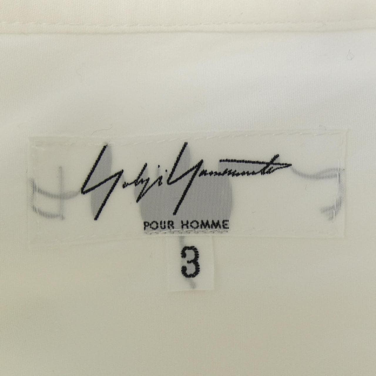 ヨウジヤマモトプールオム YOHJI YAMAMOTO POUR HOMME HX-B02-006 S／Sシャツ