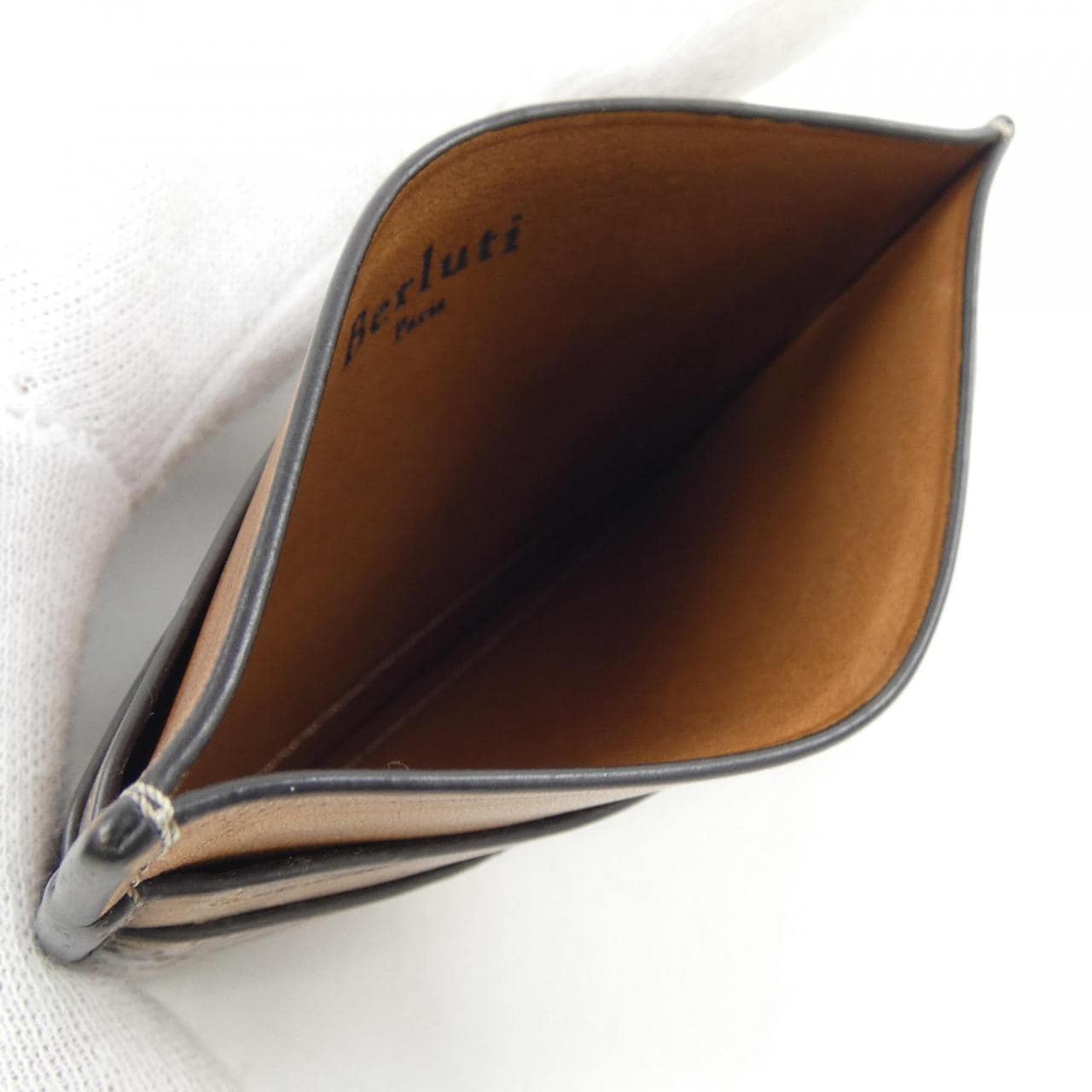 ベルルッティ Berluti バンブーネオスクリットレザー CARD CASE