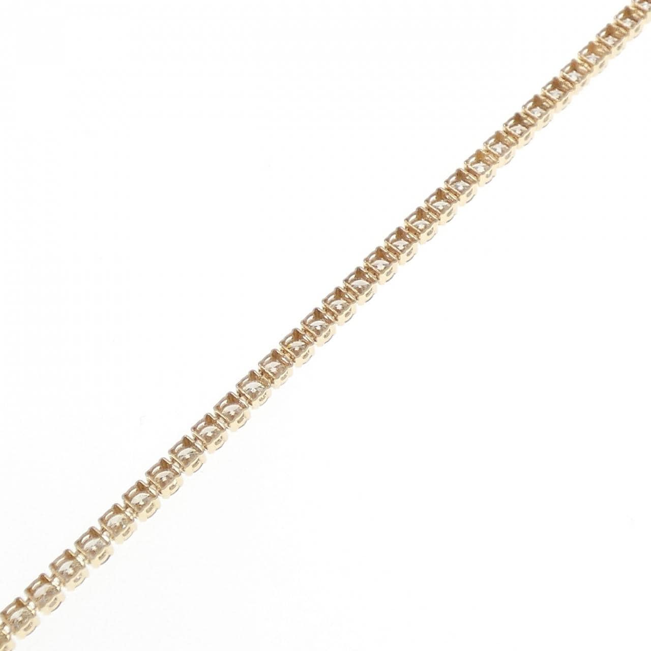 18KYG ダイヤモンド ブレスレット 3.00CT