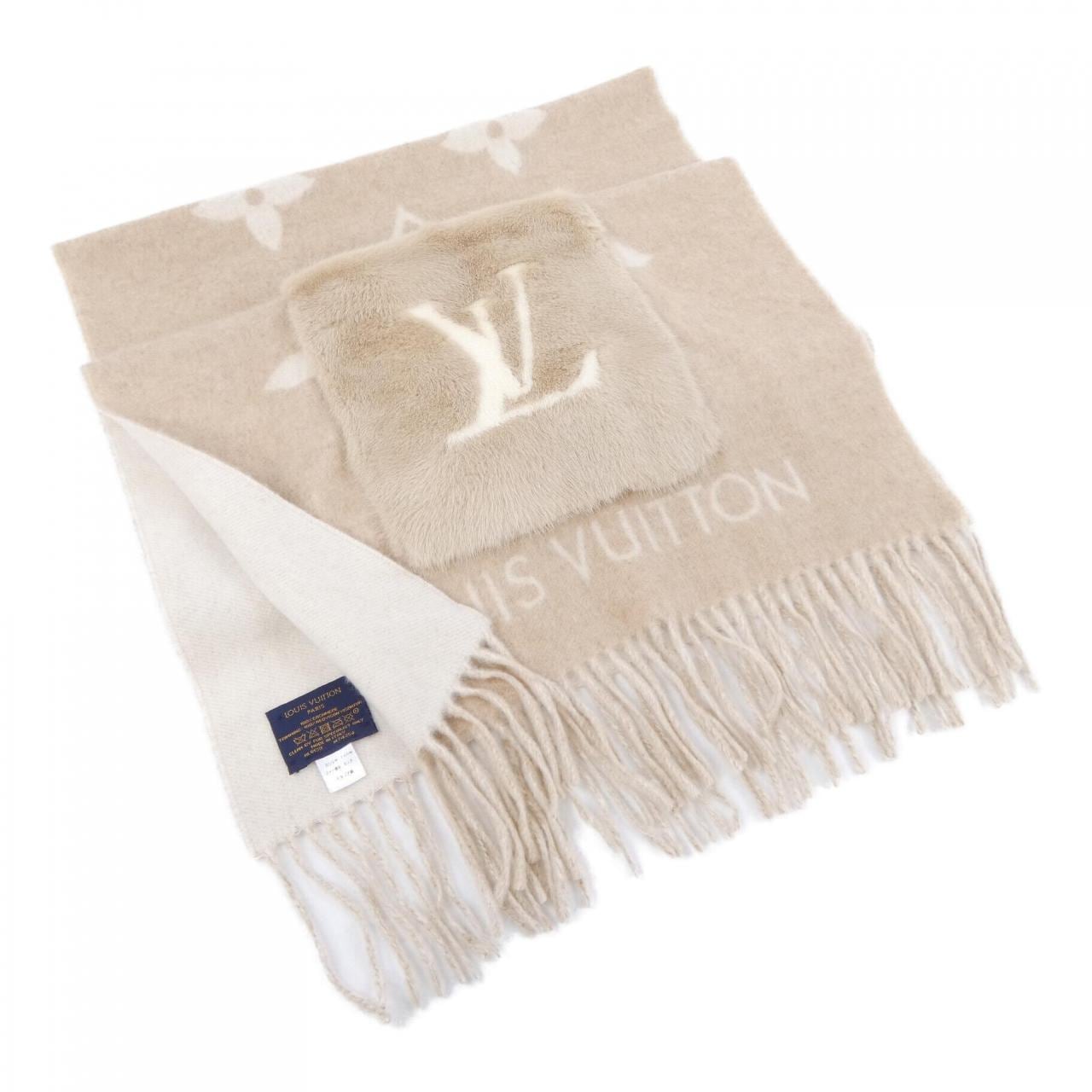 ルイヴィトン LOUIS VUITTON エシャルプ コールド レイキャビック M74354 MUFFLER