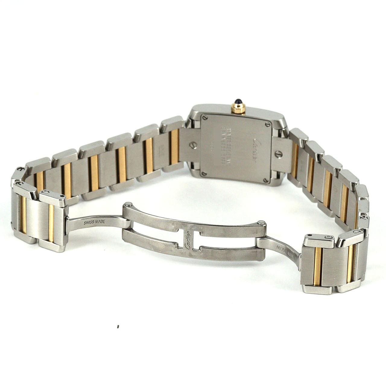 カルティエ タンクフランセーズSM コンビ W51007Q4 SSxYG クォーツ