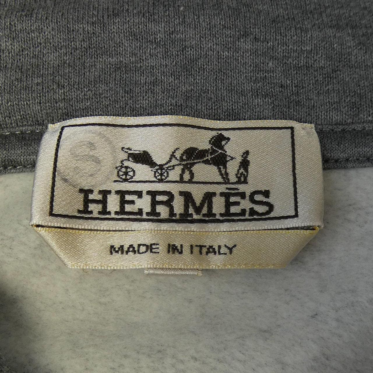 エルメス HERMES フーデッドパーカレザーパッチ　ETRIERS DECALES 367800HA パーカー