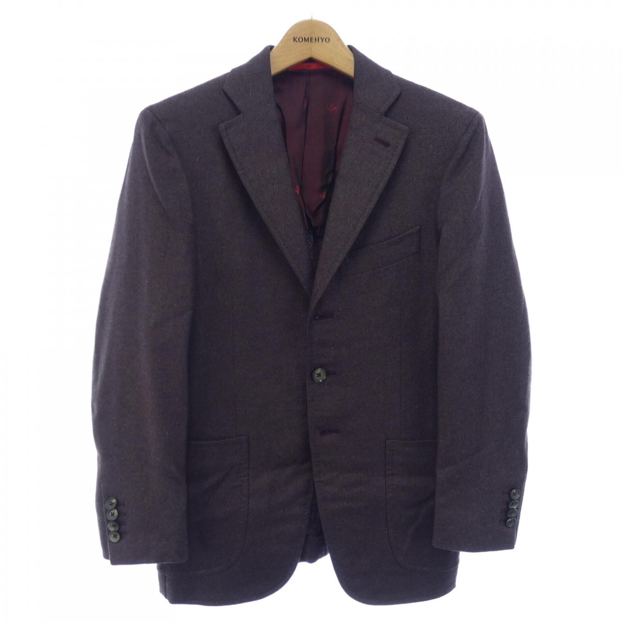 一手販売 【KOMEHYO】イザイア ISAIA ジャケット【中古】 コート