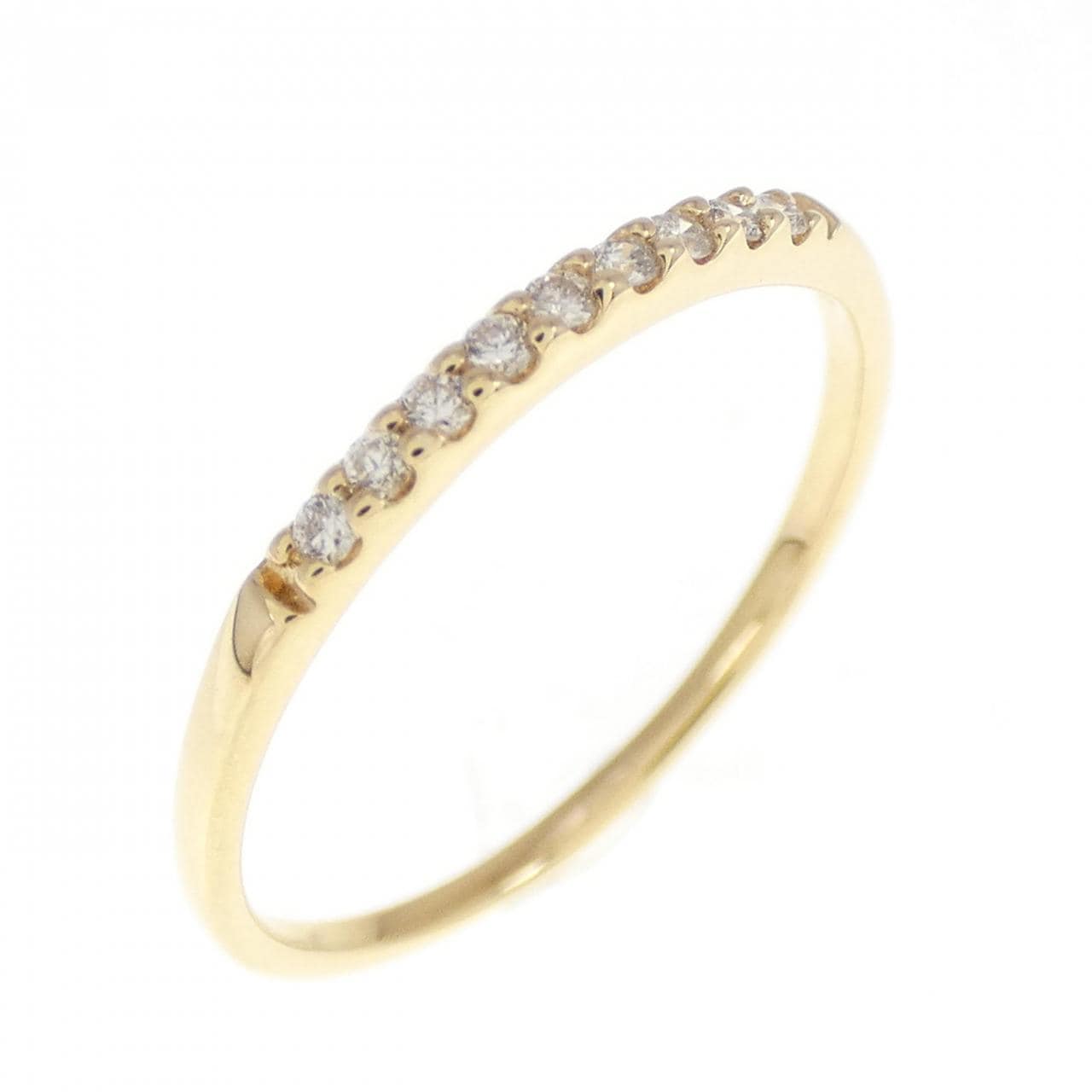 K18YG Diamond ring