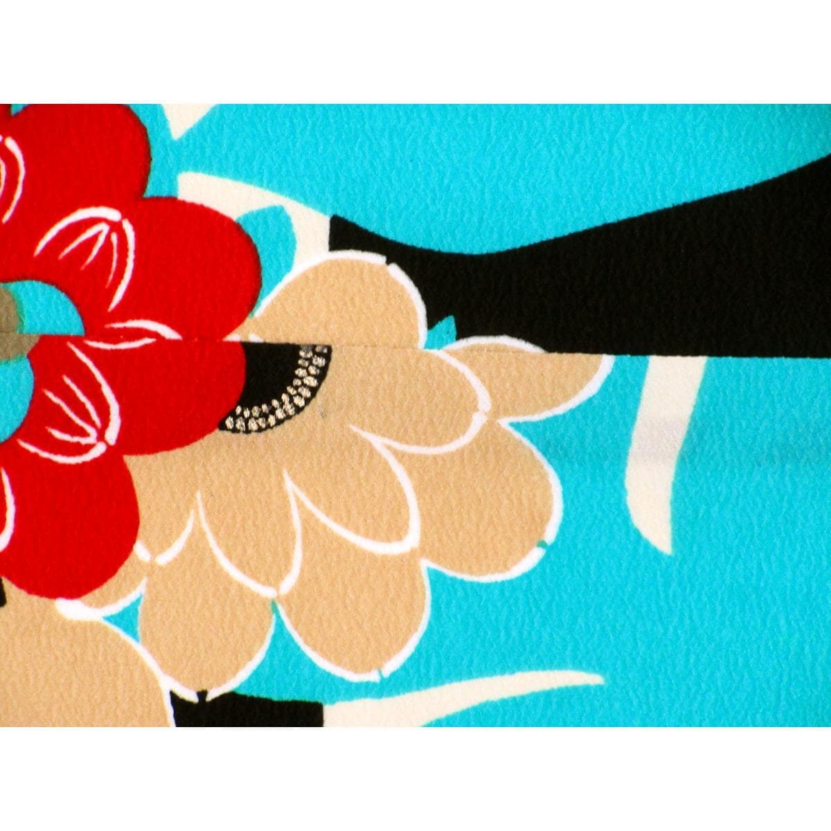 化繊　二尺袖　モダンアンテナ