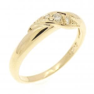 K18YG ダイヤモンド リング 0.06CT