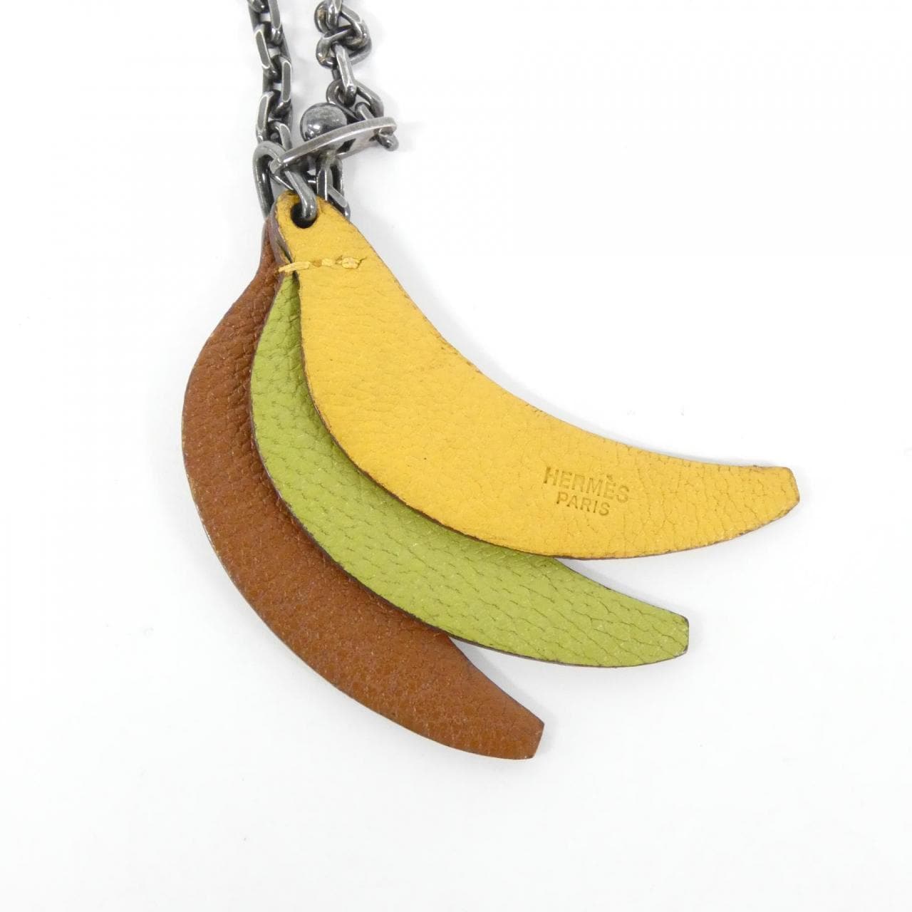 エルメス BANANA フルーツ ポルト クレ 010545G キーホルダー
