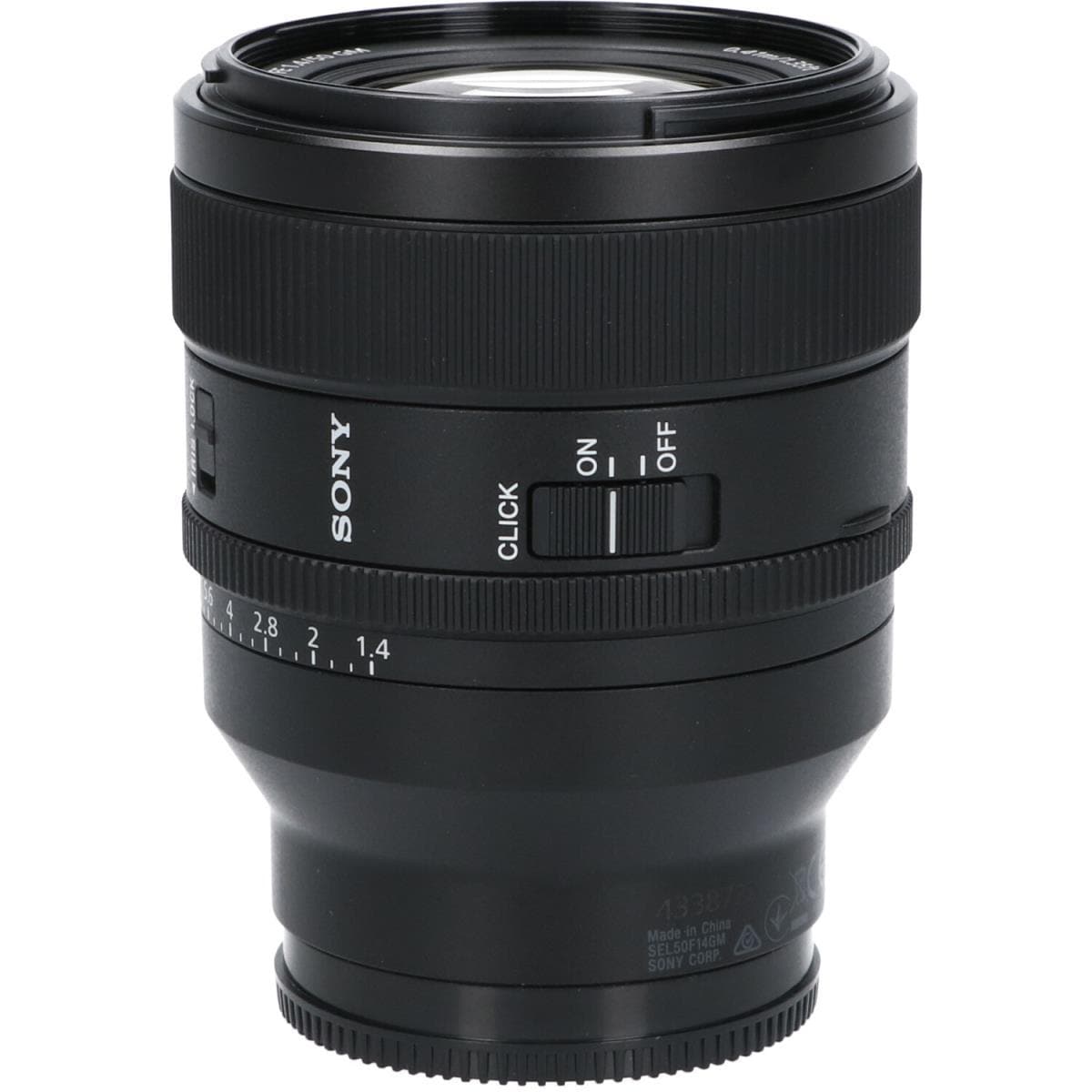 ＳＯＮＹ　ＦＥ５０ｍｍ　Ｆ１．４ＧＭ