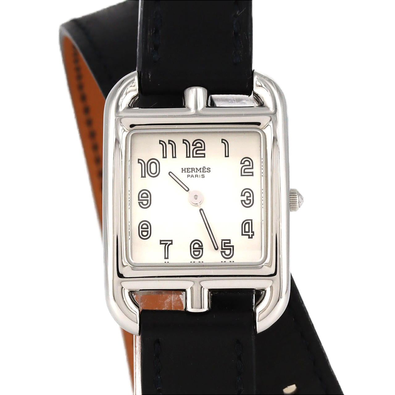 エルメス ケープコッドドゥブルトゥール CC1.210 SS クォーツ