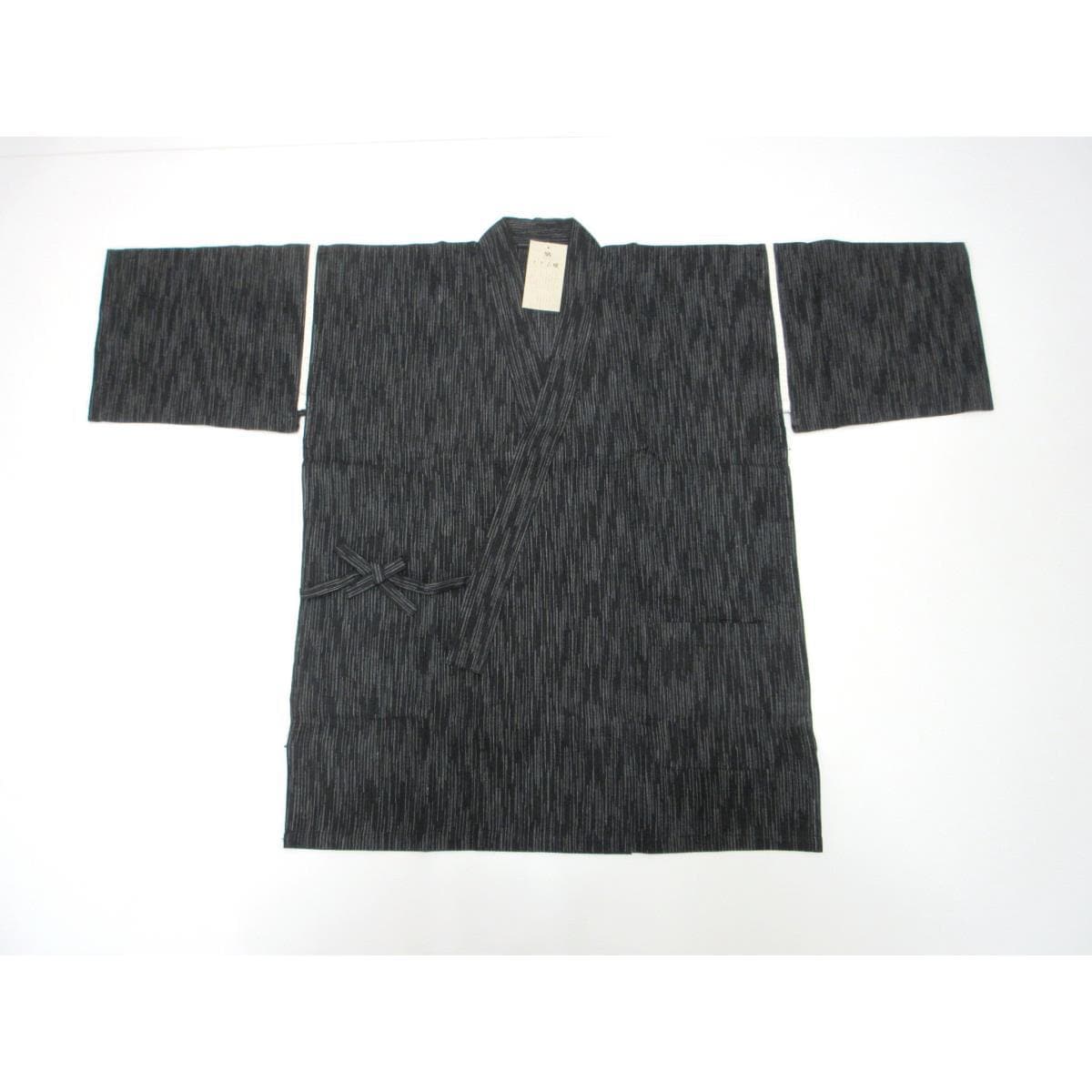 【新品】男物　甚平　しじら織　Ｍサイズ