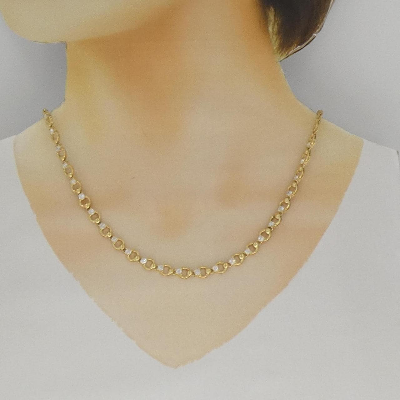 K18YG ダイヤモンド ネックレス 2.00CT