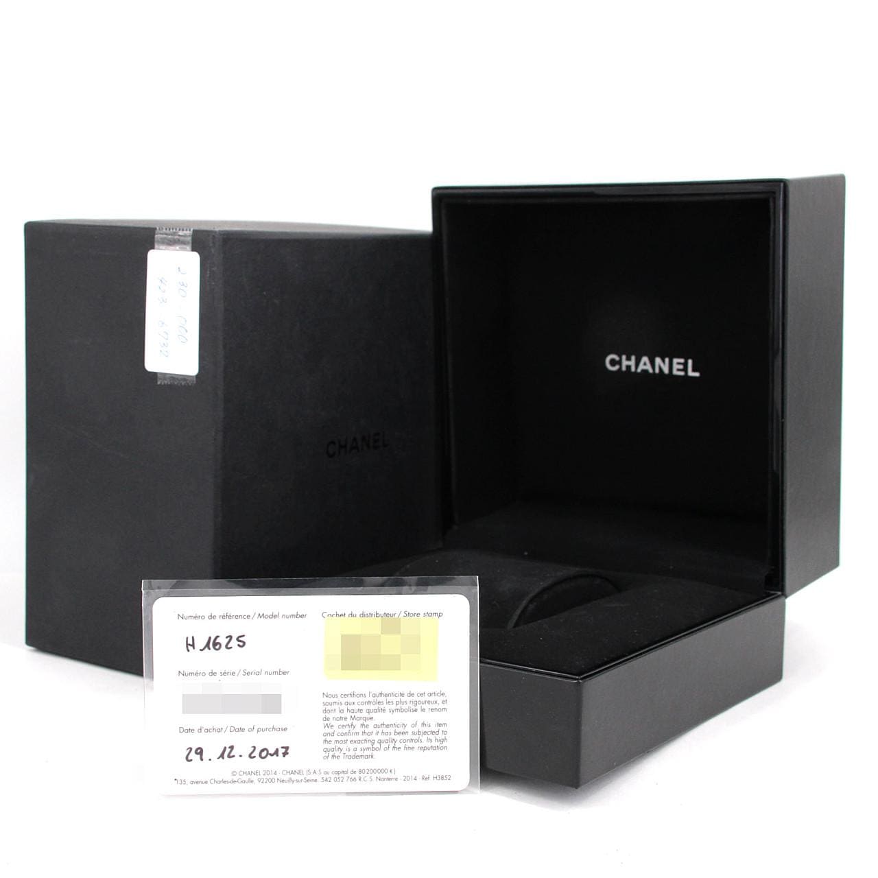 シャネル J12 33mmセラミック･12P H1625 セラミック クォーツ