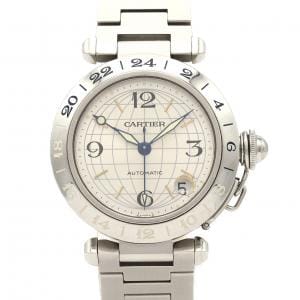 【ノーメンテナンス還元価格】カルティエ パシャC GMT W31029M7 SS 自動巻