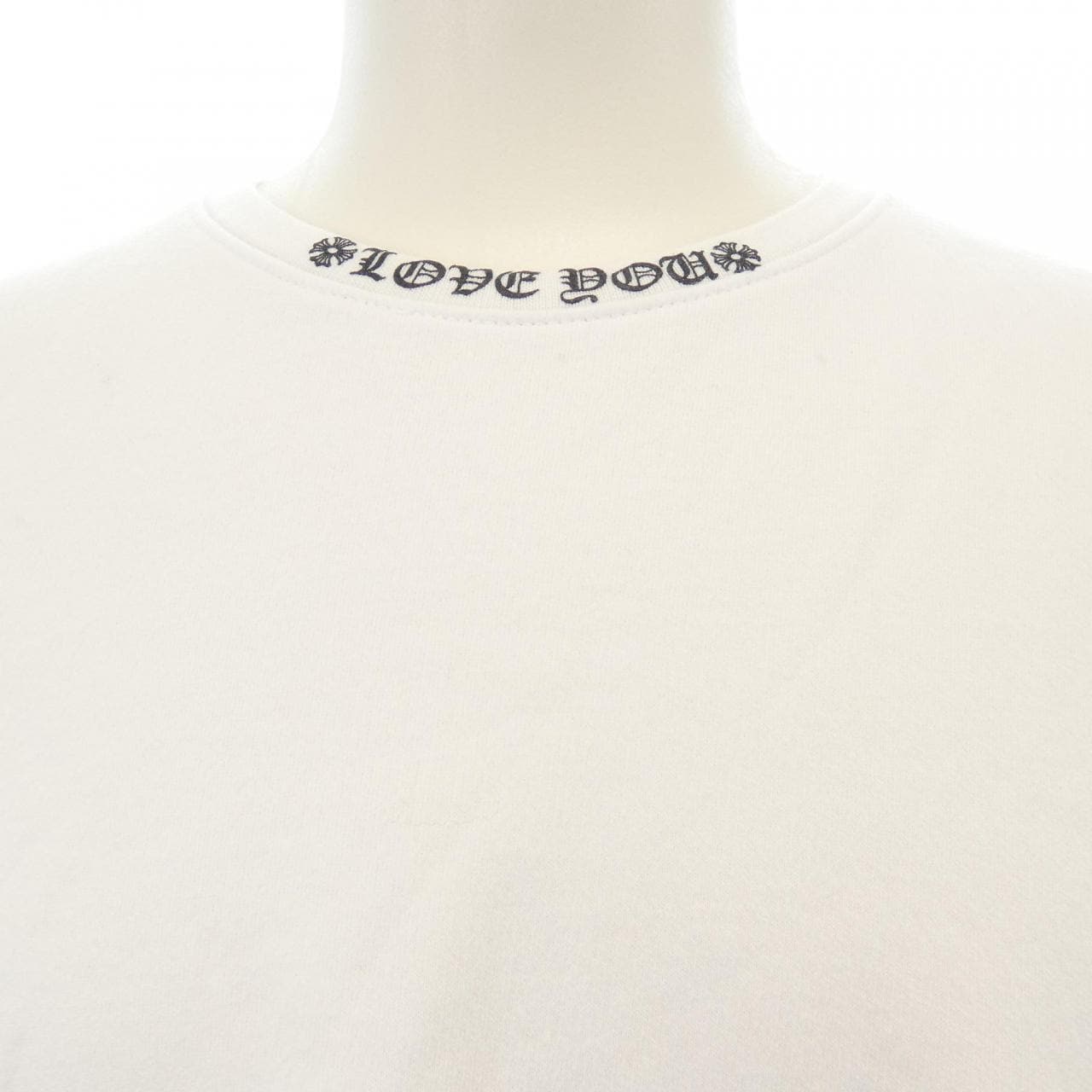 クロムハーツ CHROME HEARTS LOVE YOU CREW SWEATSHIRT スウェット