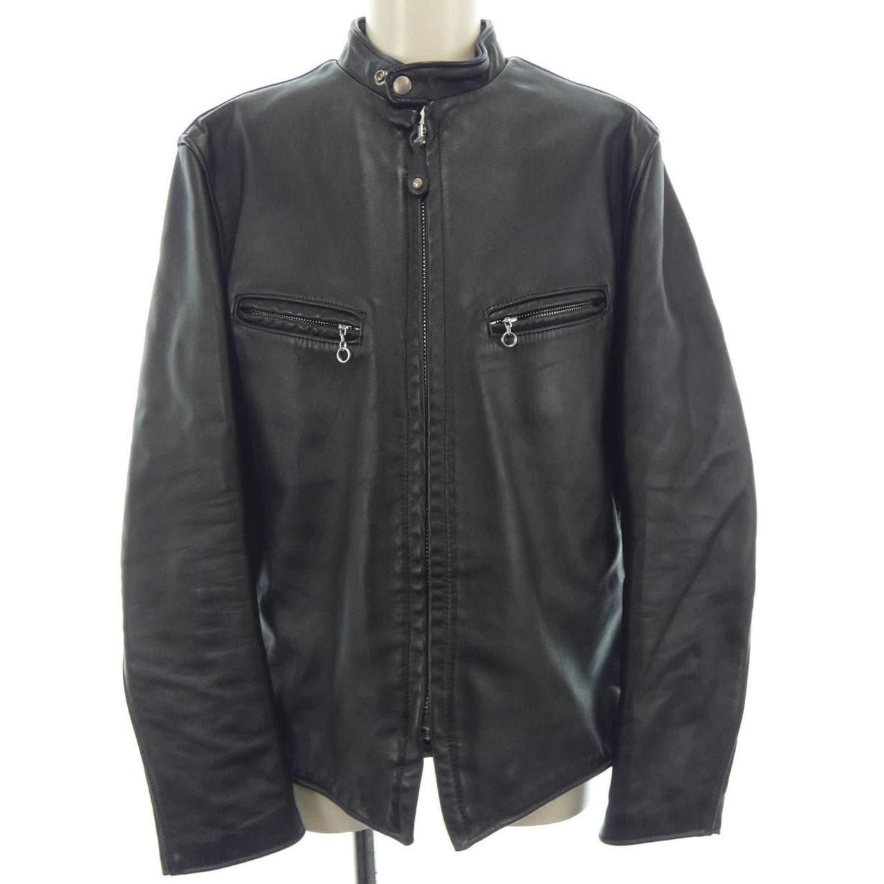 shot SCHOTT leather jacket