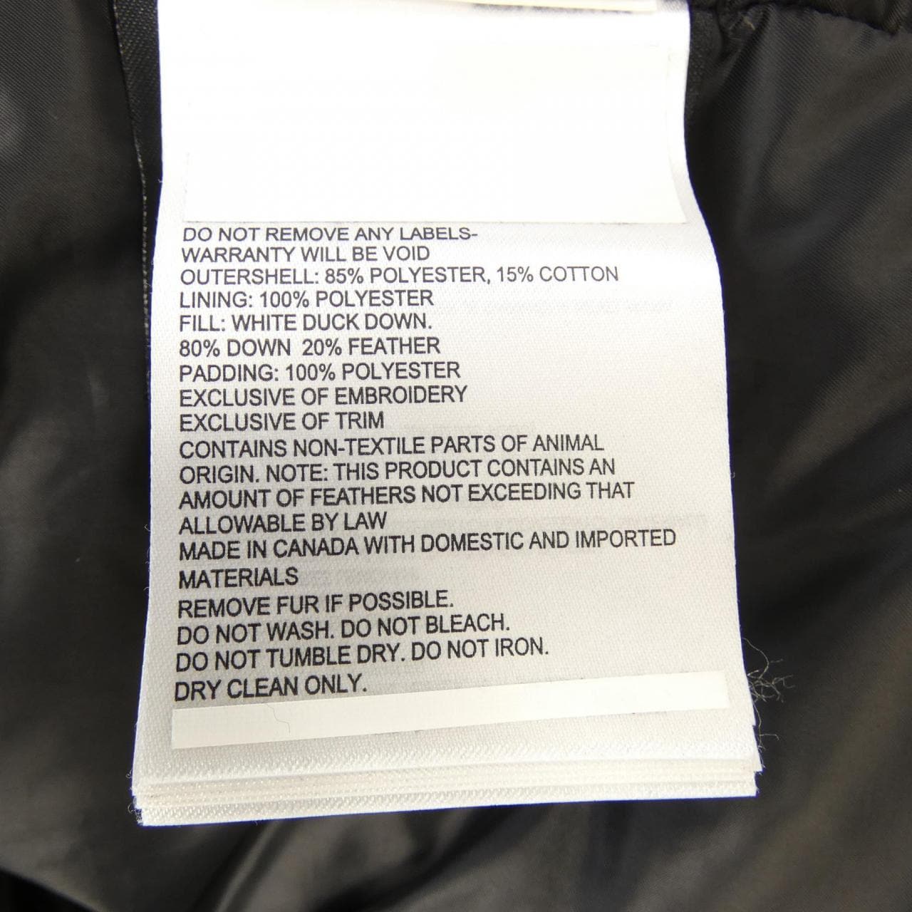カナダグース CANADA GOOSE BLACK LABEL 3426MB CHATEAU シャトー ダウンコート