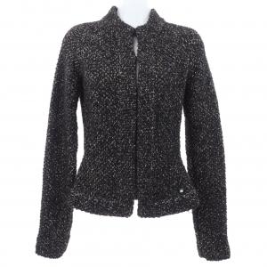 【ヴィンテージ】シャネル CHANEL P21873V01381 03A ノーカラージャケット