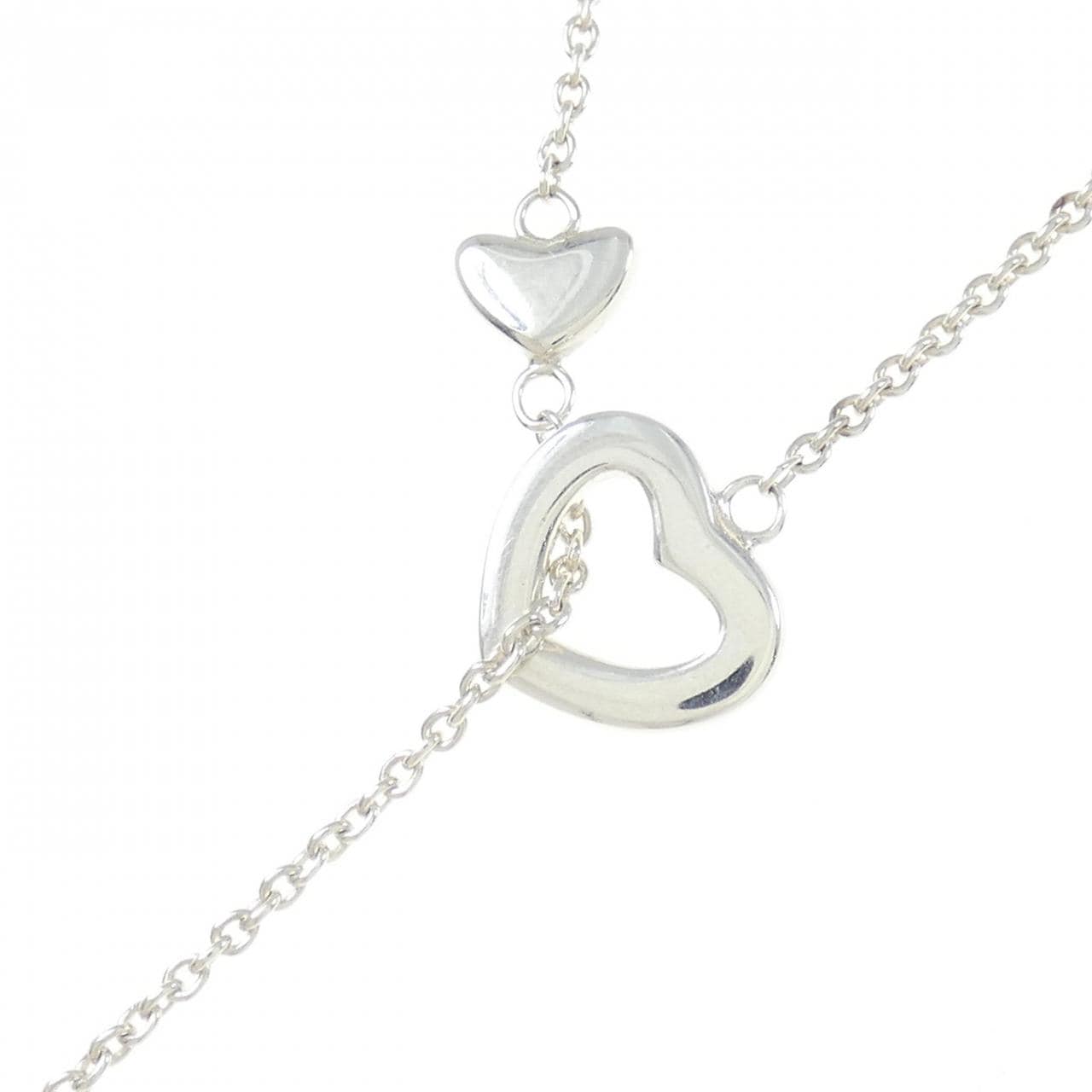 TIFFANY Heart Link Lariat Necklace