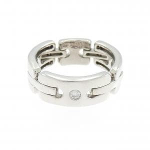 750WG ダイヤモンド リング 0.19CT