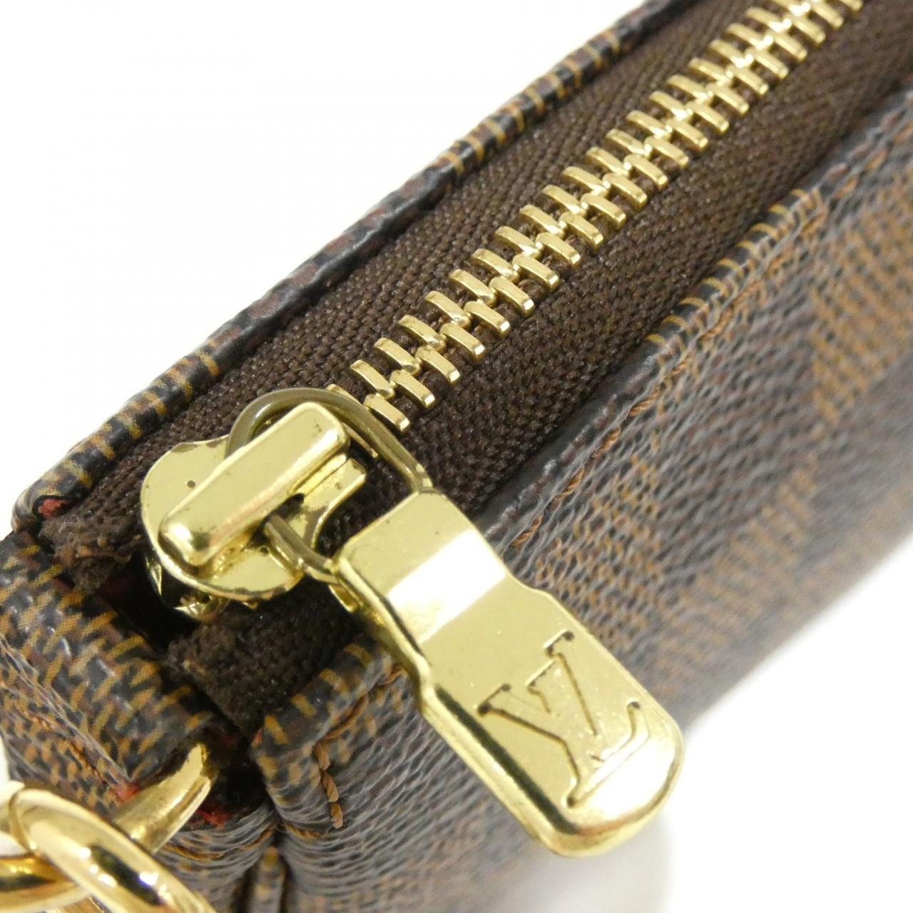 ルイヴィトン ダミエ ポシェット アクセソワール N51985 アクセサリーポーチ