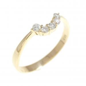 K18YG ダイヤモンド リング 0.10CT