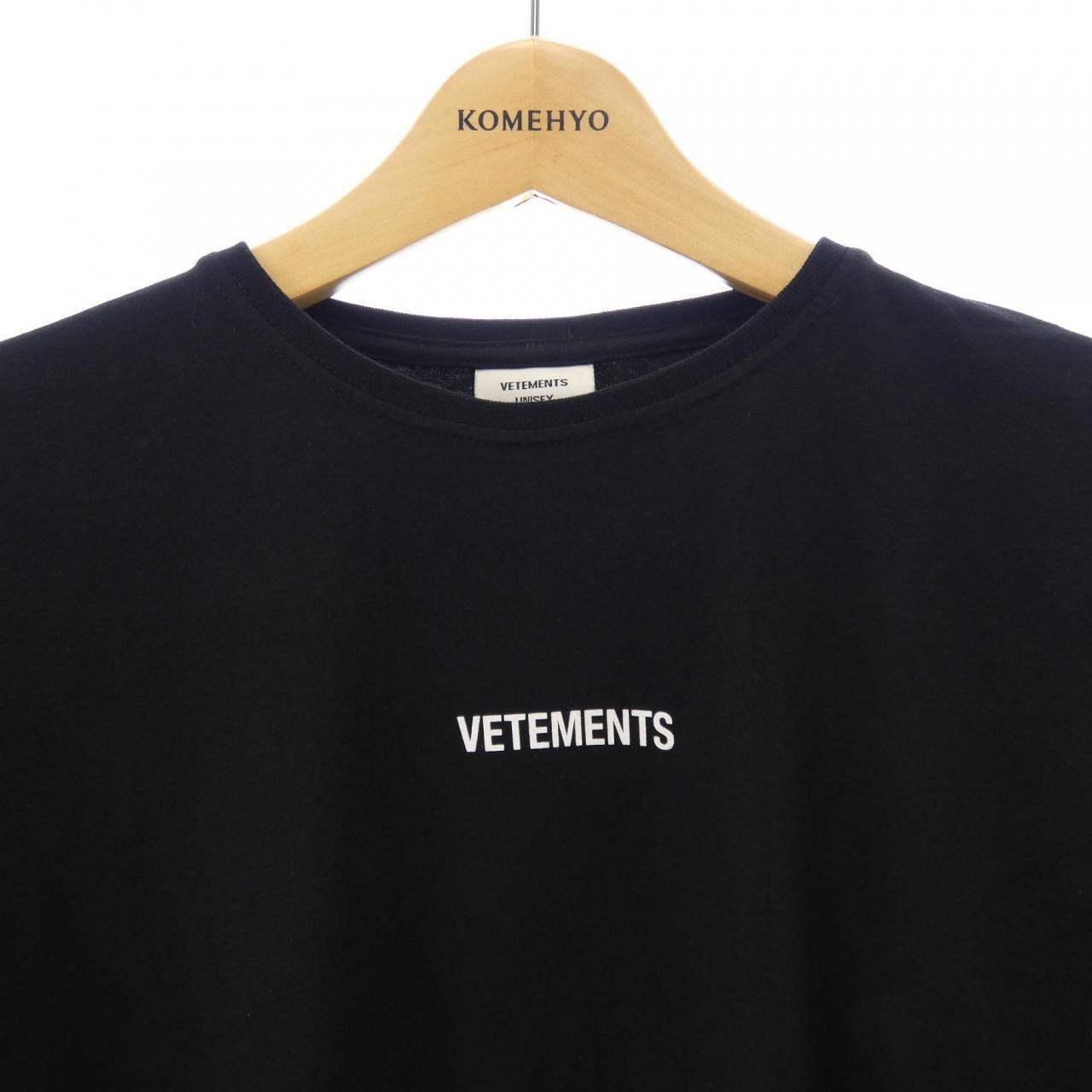 ヴェトモン VETEMENTS UE51TR540B UNISEX Tシャツ