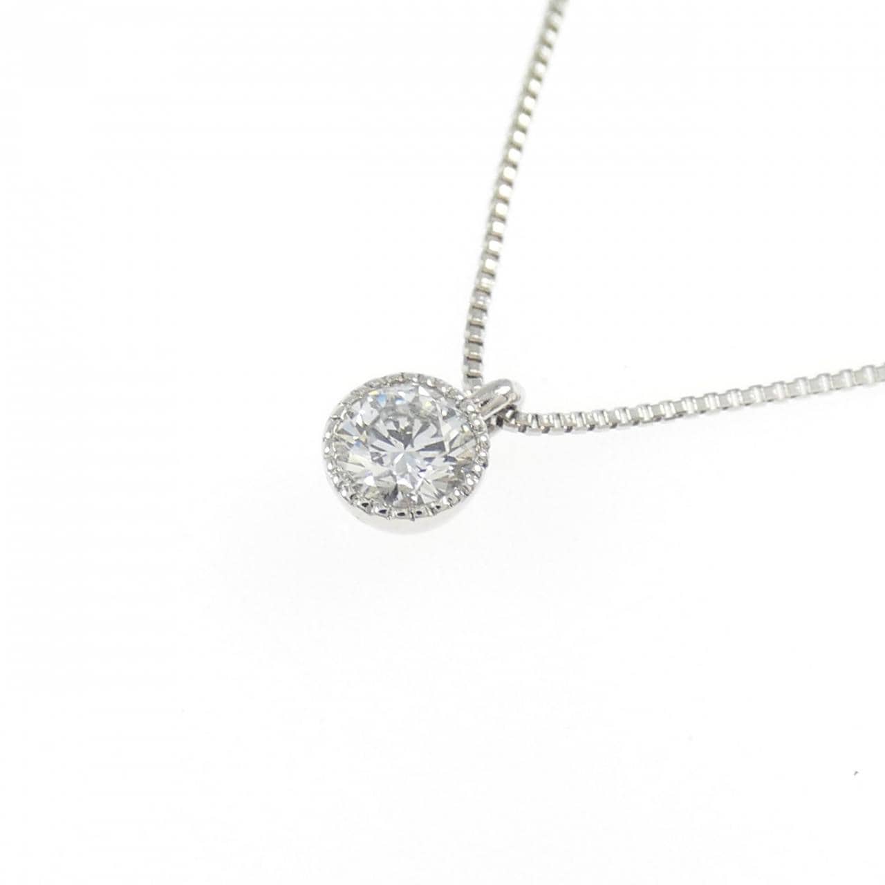 PT900/PT850 ダイヤモンド ネックレス 0.169CT