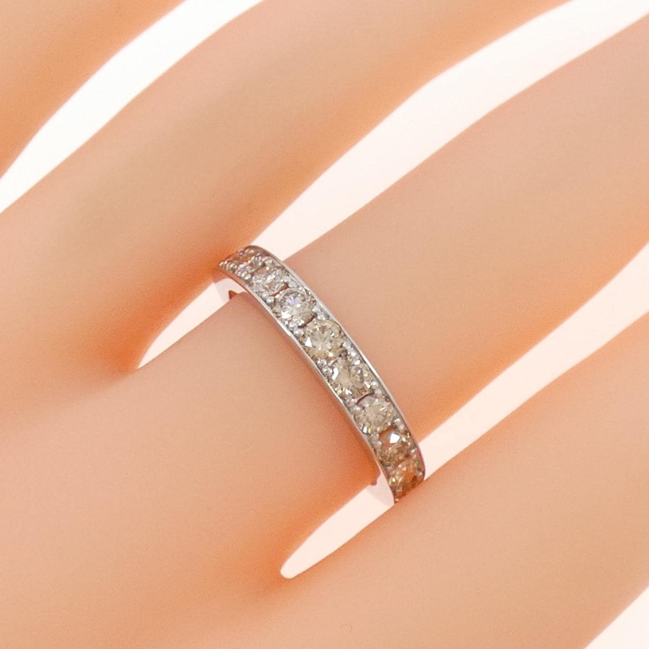 PT950 ダイヤモンド リング 1.00CT