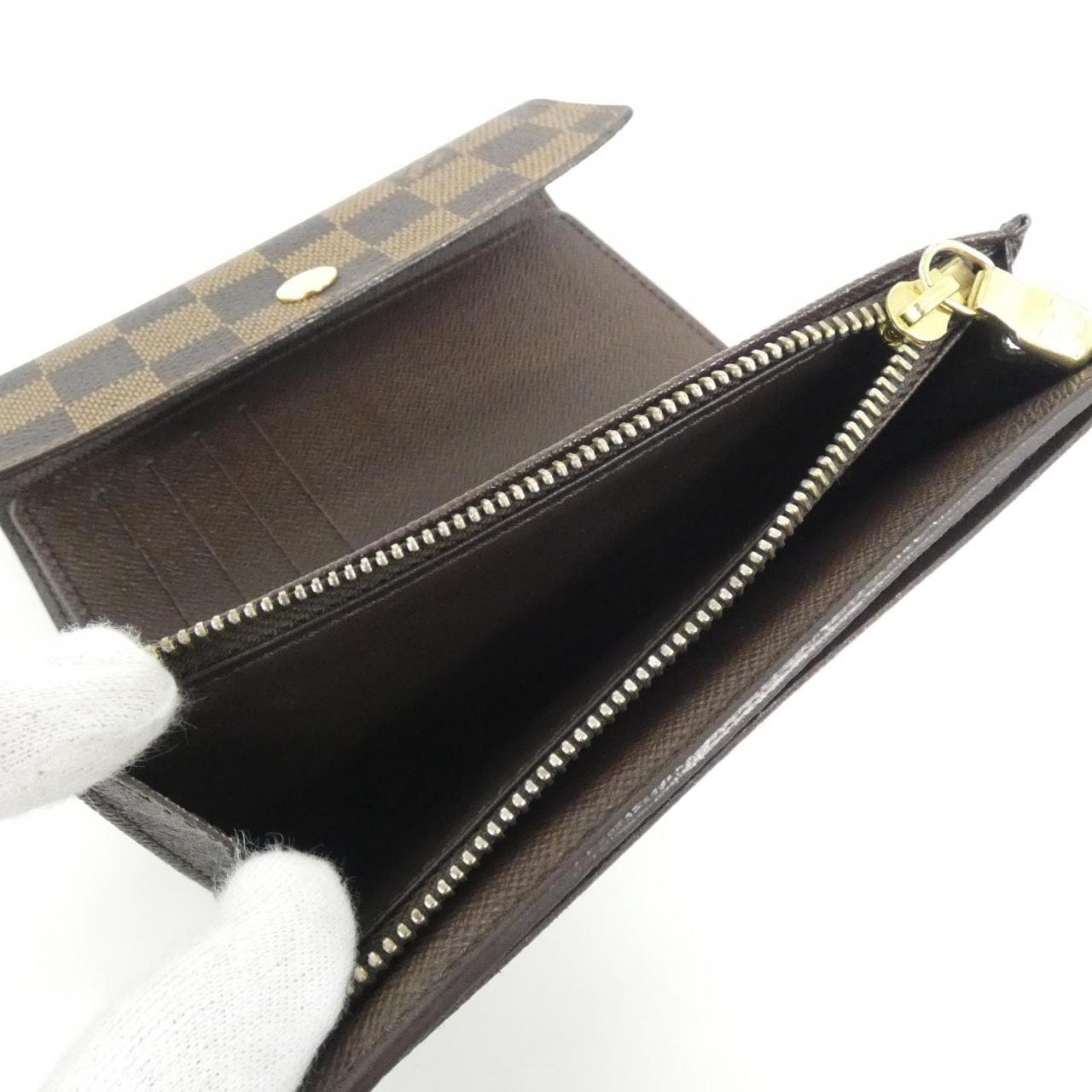 ルイヴィトン ダミエ ポルトフォイユ アレクサンドラ N63067 財布