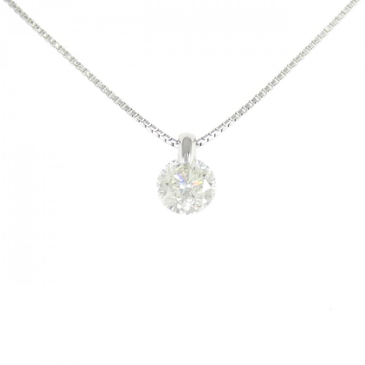 PT900/PT850 ソリティア ダイヤモンド ネックレス 2.204CT