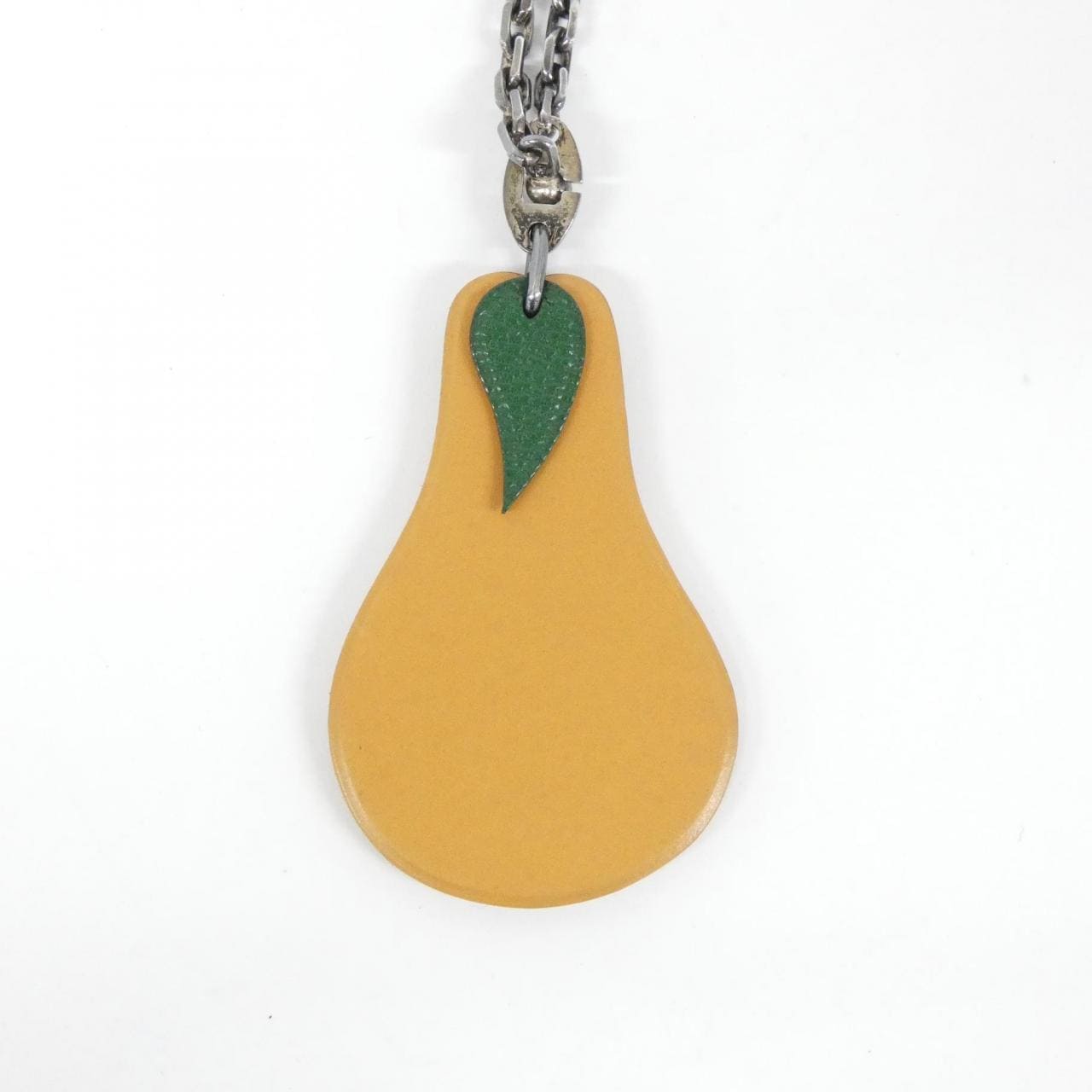 HERMES POIRE Fruit Porte Cle Keychain 027889CA
